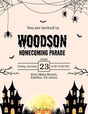 homecoming parade for Woodson HS