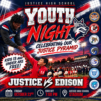 Justice Youth Night is October 23