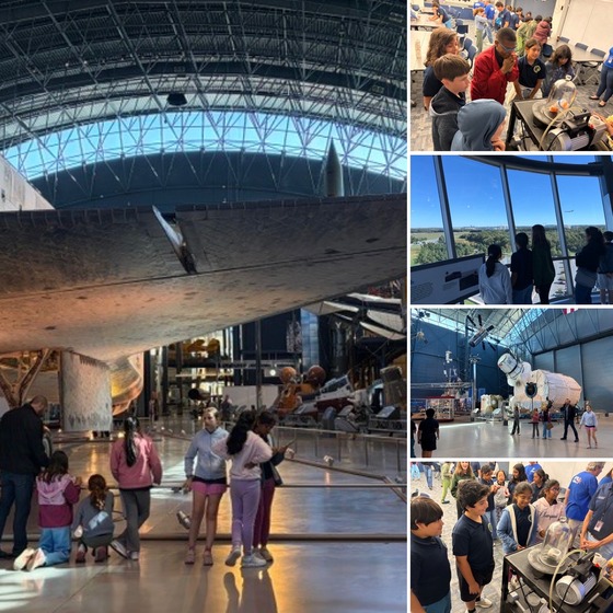 Grade 6 Udvar Hazy Field Trip