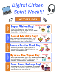 Digital Citizen Week Flyer
