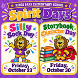 October Spirit Days