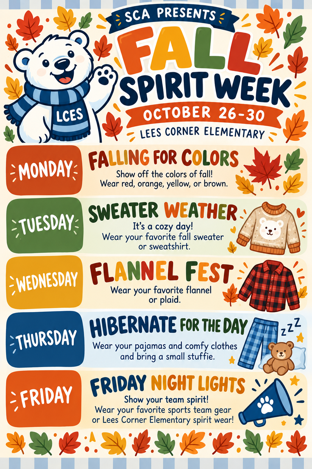 Fall Spirit Week