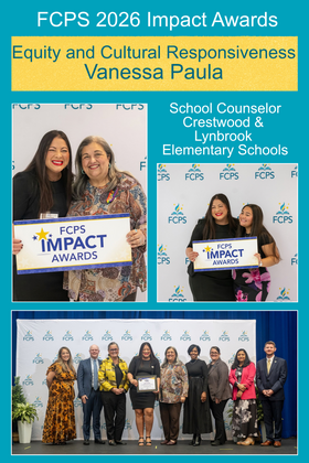 Impact Award Equity and Cultural Responsiveness Vanessa Paula Collage