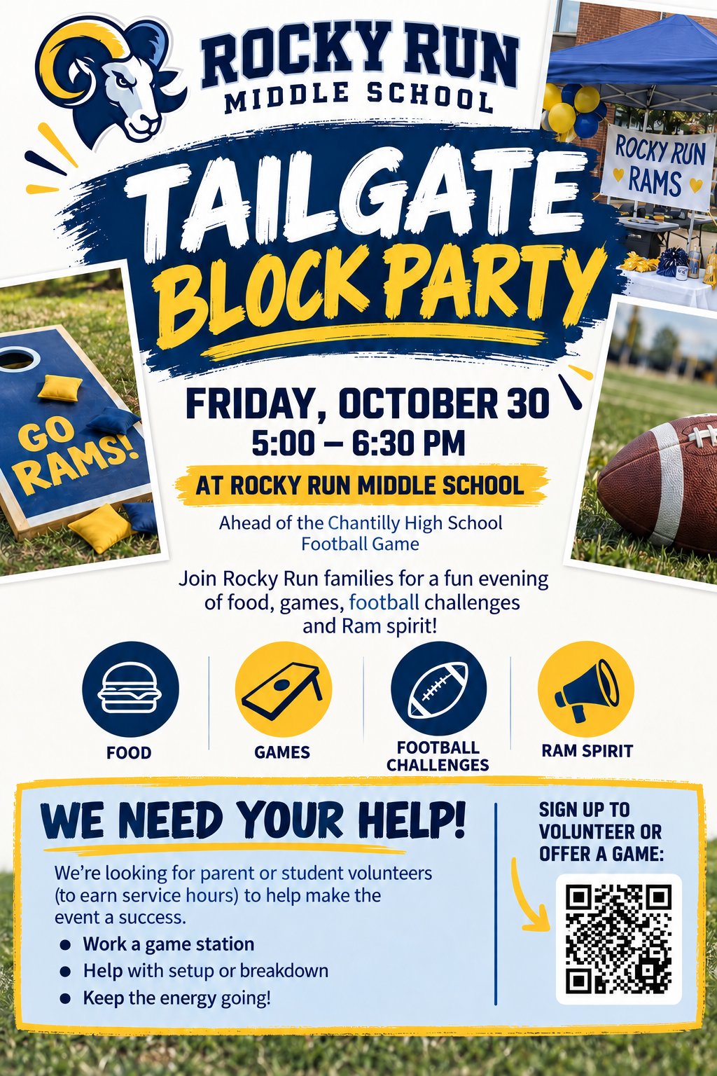 Rocky Run Tailgate Party