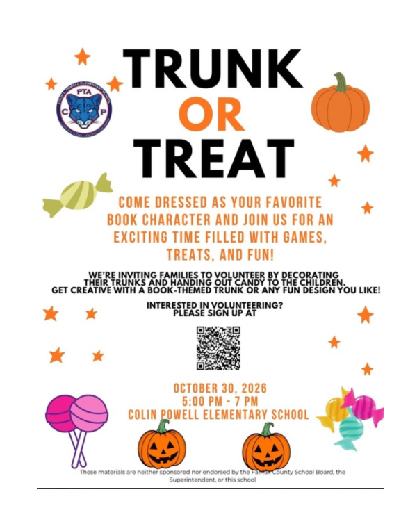 Trunk or treat