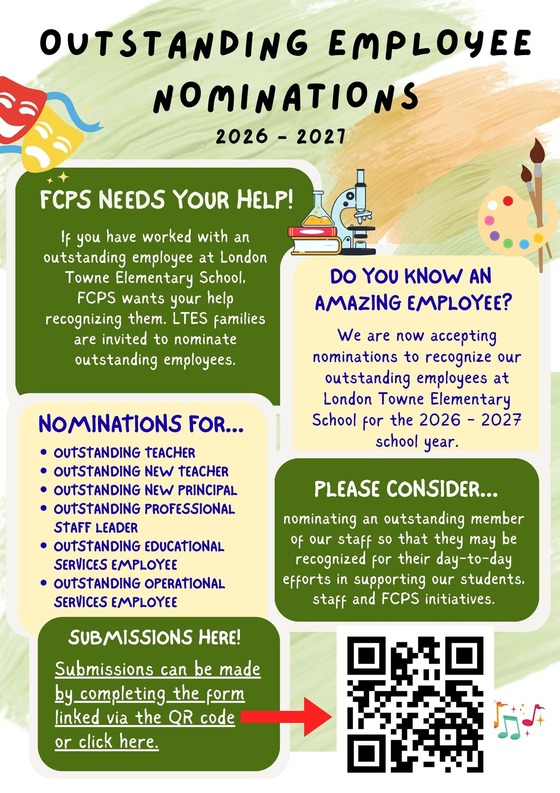 employee awards flyer - English