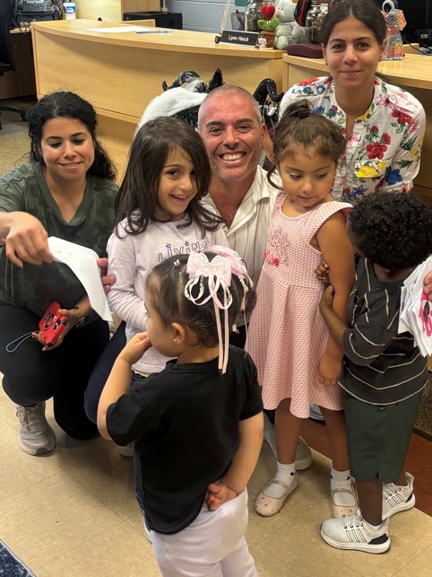 preschool children with principal