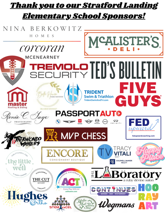 List of sponsors for Rock N Run event at SLES