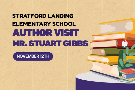 SLES Author Visit Mr Stuart Gibbs November 12th