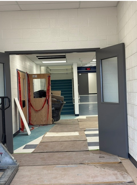 New building - stairs