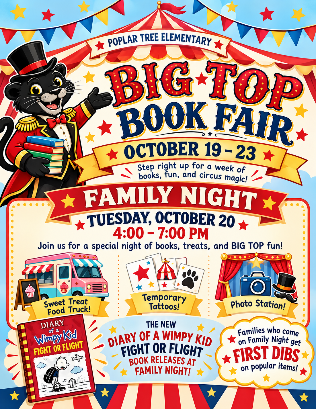 PTES Big Top Book Fair