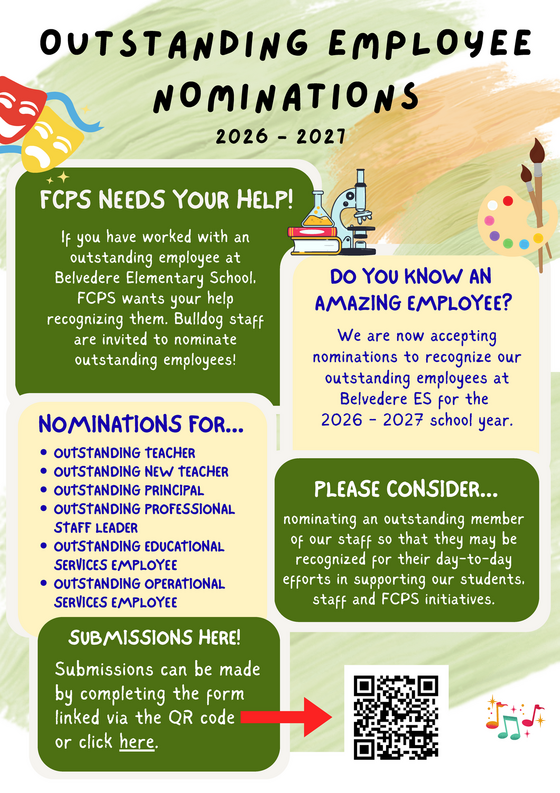 Outstanding Employee Nominations Flyer