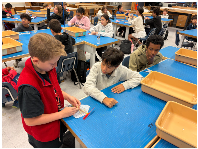 Students in Engineering Class