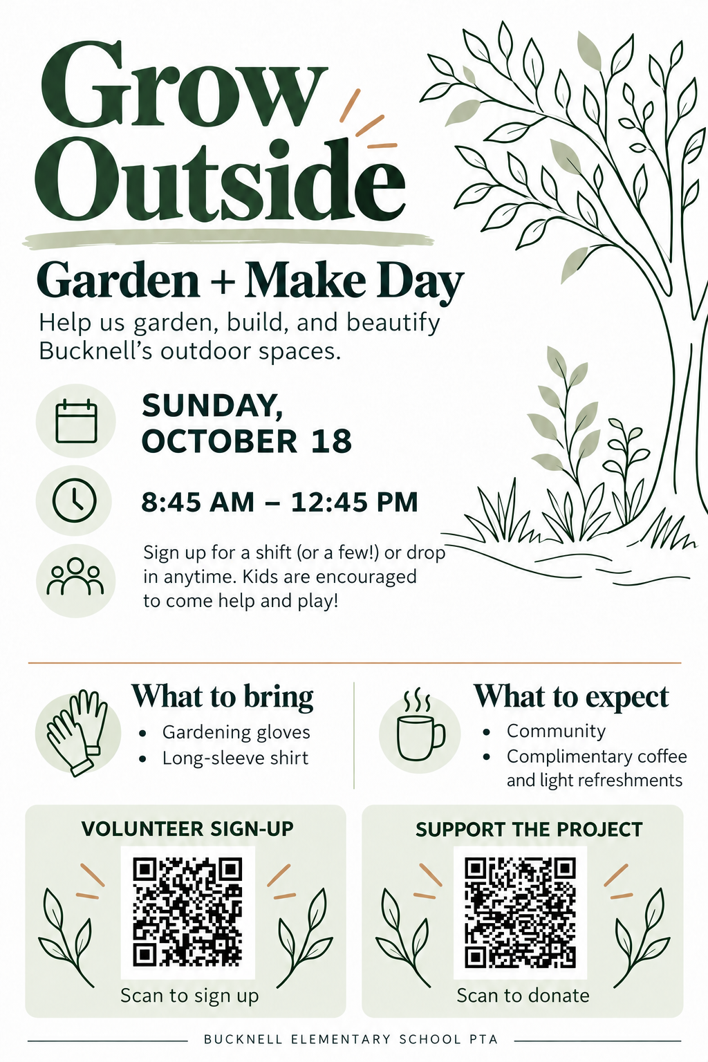 Garden Day Flyer