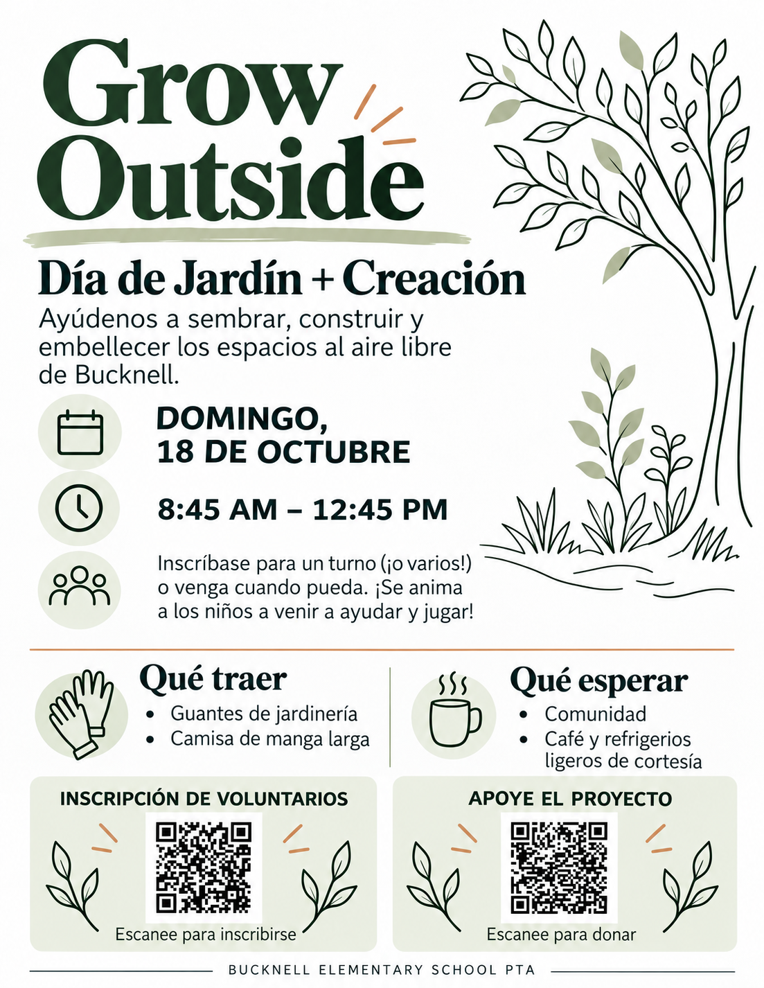Garden Day Flyer