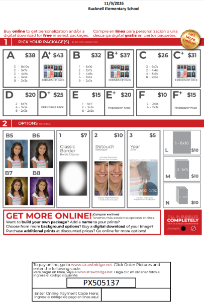 Yearbook Photos Flyer