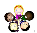 KIds smiling