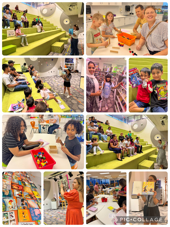 Literacy Night Collage
