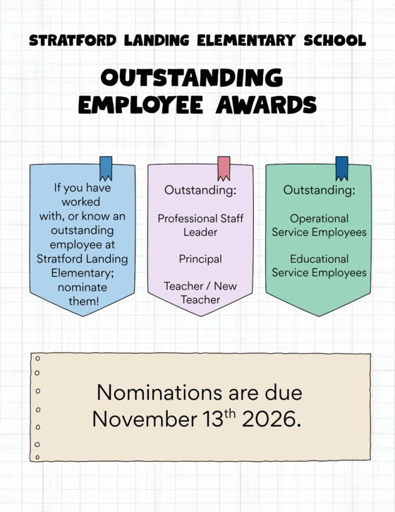 Outstanding Employee Award Due November 13 2026