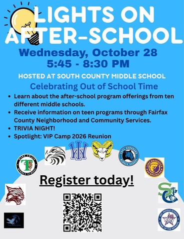 Lights on After School Flyer