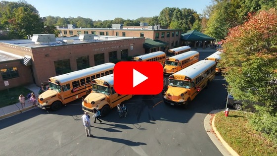 Image of Canterbury Woods Elementary with a Youtube play button