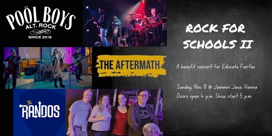 Promo for Educate Fairfax's Rock for School's II Benefit Concert