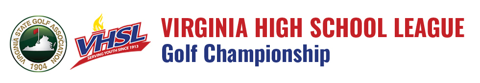 VHSL Golf Championship banner