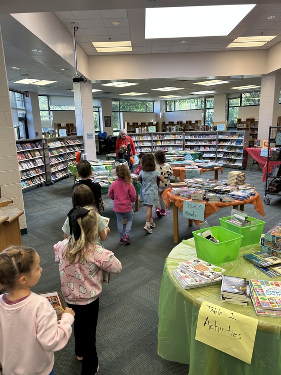 book fair shopping