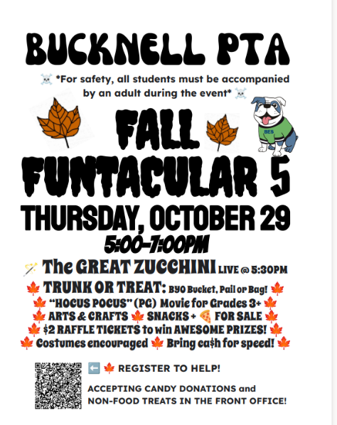 Fall Funtacular Flyer in English