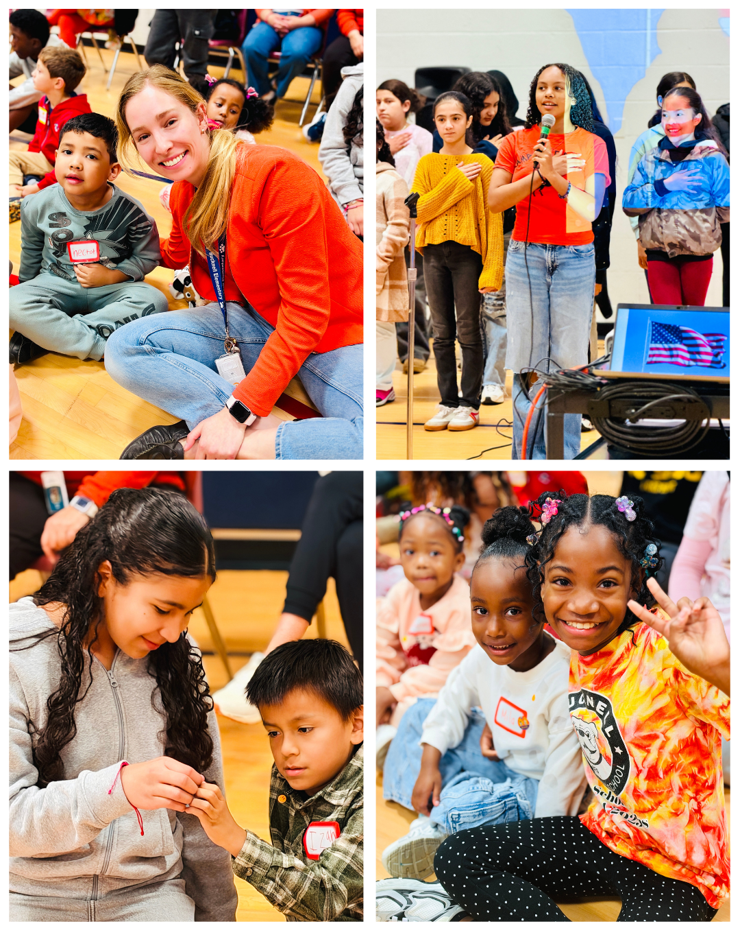 Schoolwide Morning Meeting Photos