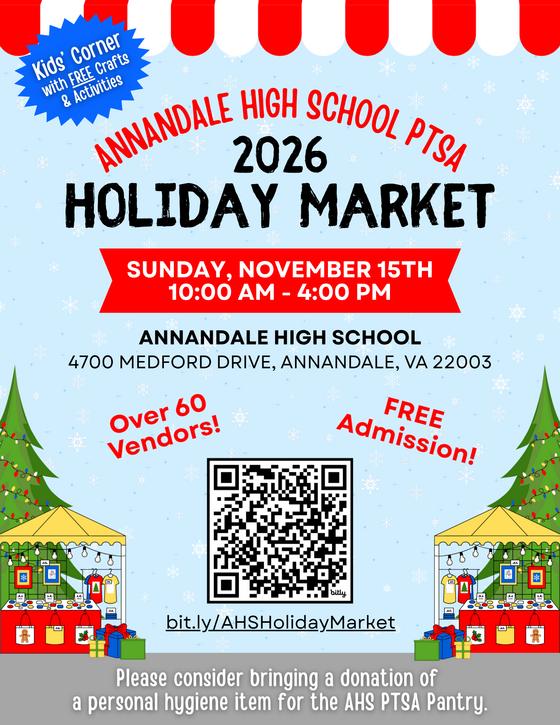 Annandale High School Holiday Market Flier