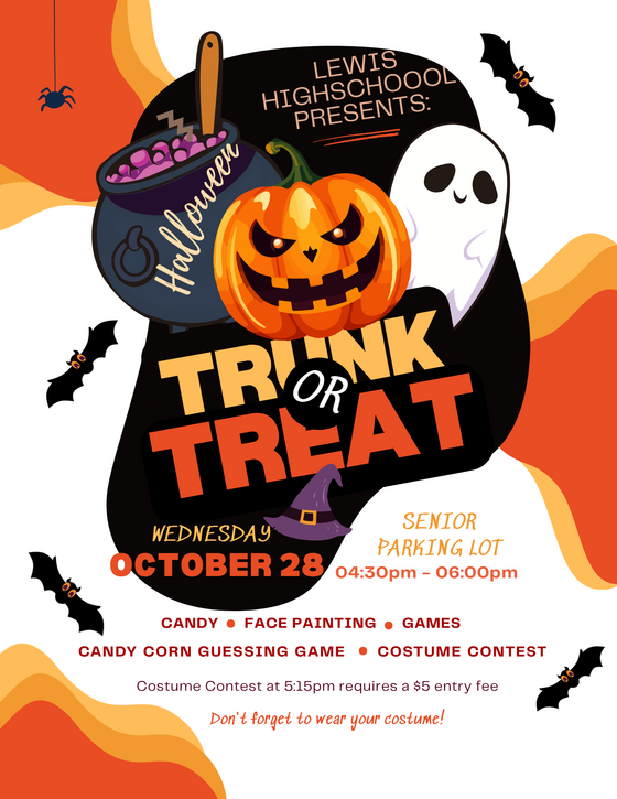 Trunk or Treat at Lewis HS 
