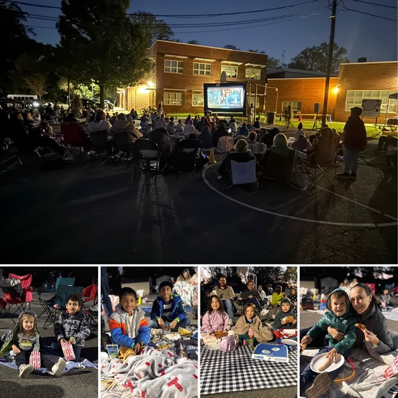 October PTA Movie Night Pictures
