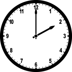 image of an analog clock showing 2:00 PM. Students at Willow Springs will be dismissed at 2:00 PM.
