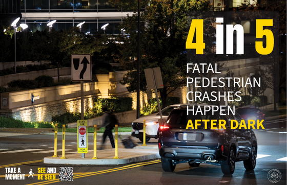 October is Pedestrian Safety Month