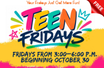 Teen Fridays Logos- Your Fridays Just Got More Fun!