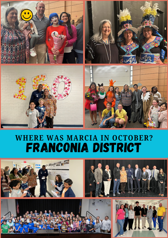 Collage of Photos of Marcia in Franconia District