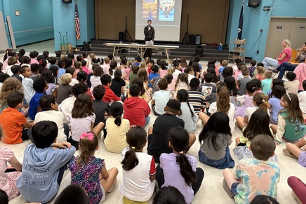 picture of author visit