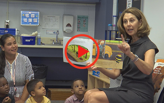 VA First Lady, Pamela Northam reads to students - Video image