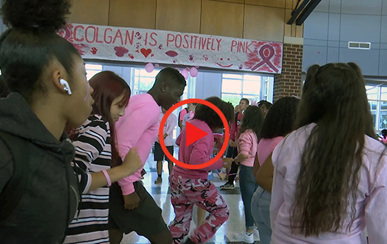 Pink Out at Colgan HS
