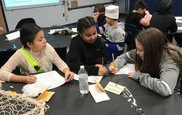 McAuliffe ES students participate in a project about the Titantic