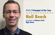 Neil Beech is the PWCS Principal of the Year