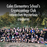 Members of the Cryptozoology Club at Coles Elementary School use inquiry-based learning to study mysterious creatures. 