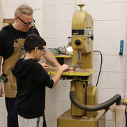 Saunders Middle School teacher uses locally sourced wood in Technology and Engineering Education classroom
