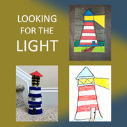 Fitzgerald Elementary School students create lighthouses to inspire hope.