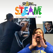 SPARKingSTEAM virtual event for students.