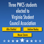 Three PWCS students elected to Virginia Student Council Association