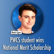 Noah Egan is a National Merit Scholarship winner