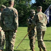 Candice Bowen, was recently named the first female infantry company commander for the Virginia Army National Guard. 