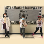T. Clay Wood Elementary students research historical figures for Black History Month 